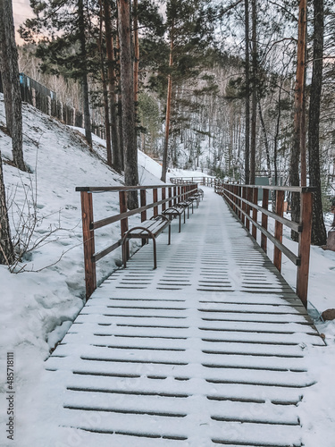 path in the snow © Христина Шароватова