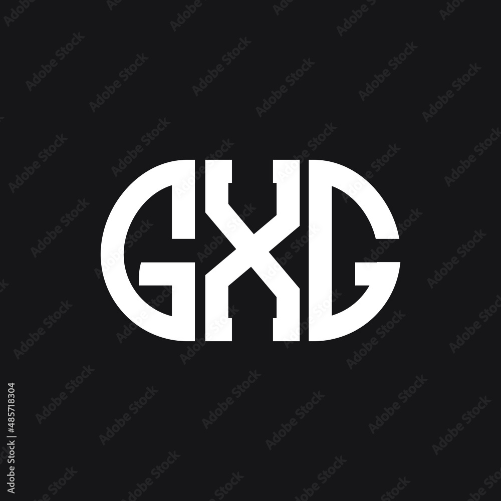 GXG letter logo design on black background. GXG creative initials letter logo concept. GXG letter design. GXG letter logo design on black background. GXG creative initials letter logo concept. GXG letter design.