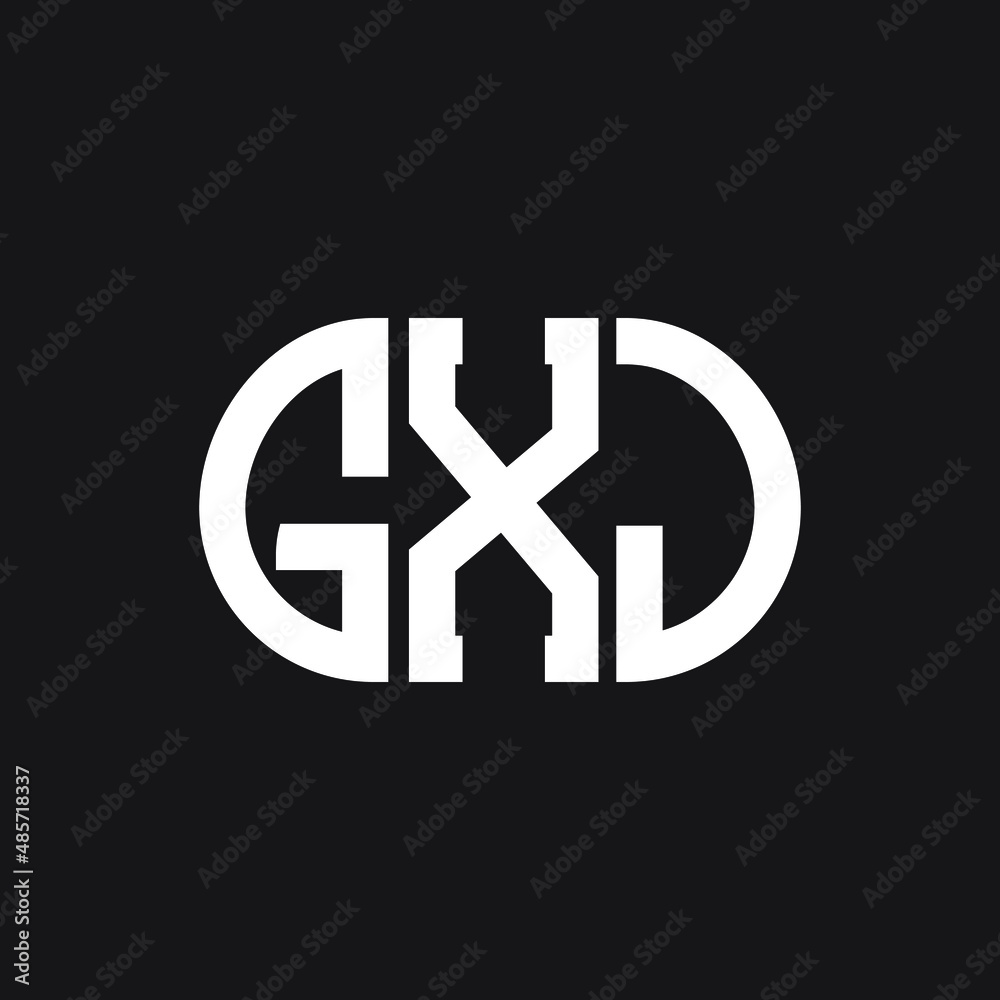 GXJ letter logo design on black background. GXJ creative initials letter logo concept. GXJ letter design. GXJ letter logo design on black background. GXJ creative initials letter logo concept. GXJ letter design.