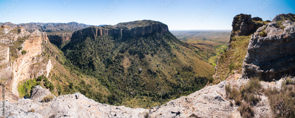 Canyon in Isalo National Park, Ihorombe Region, Southwest Madagascar