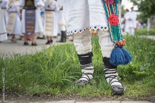 Traditional Clothes of Romania Festival, Nasaud, Transylvania, Romania photo
