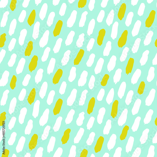 seamless pattern with painting spots