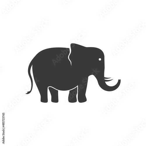 Elephant logo illustration