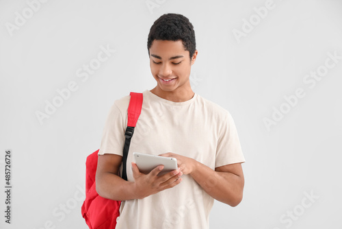 Male African-American stude...