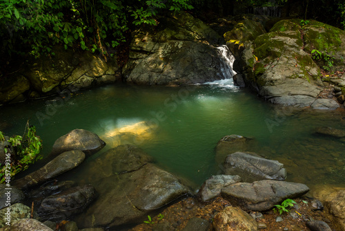 Swimming hole in the rainforest, Uvita, Puntarenas Province, Pacific Coast of Costa Rica
