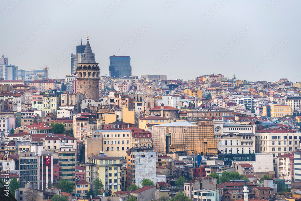 Galata Tower (Galata Kulesi), Istanbul, Turkey, Eastern Europe