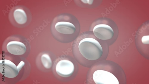 Blood cells medical background abstract photo