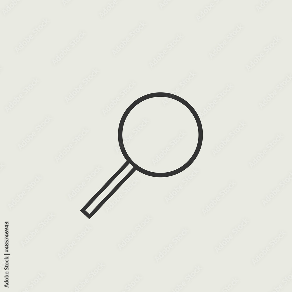 Search vector icon illustration sign Search vector icon illustration sign