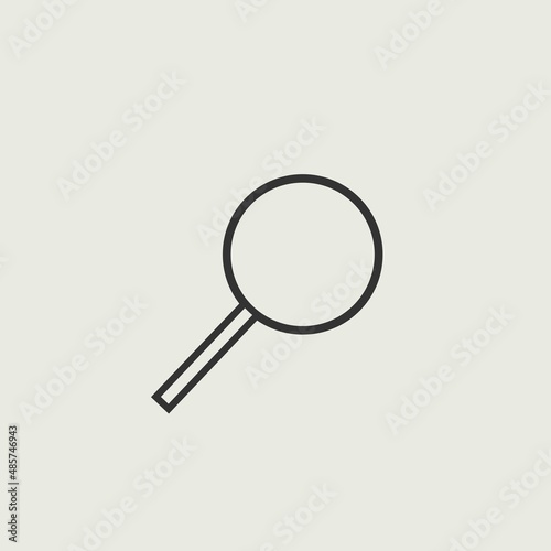Search vector icon illustration sign