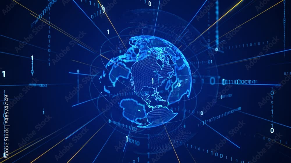 Global communication network concept. Digital transformation. Global communication network concept. Digital transformation.