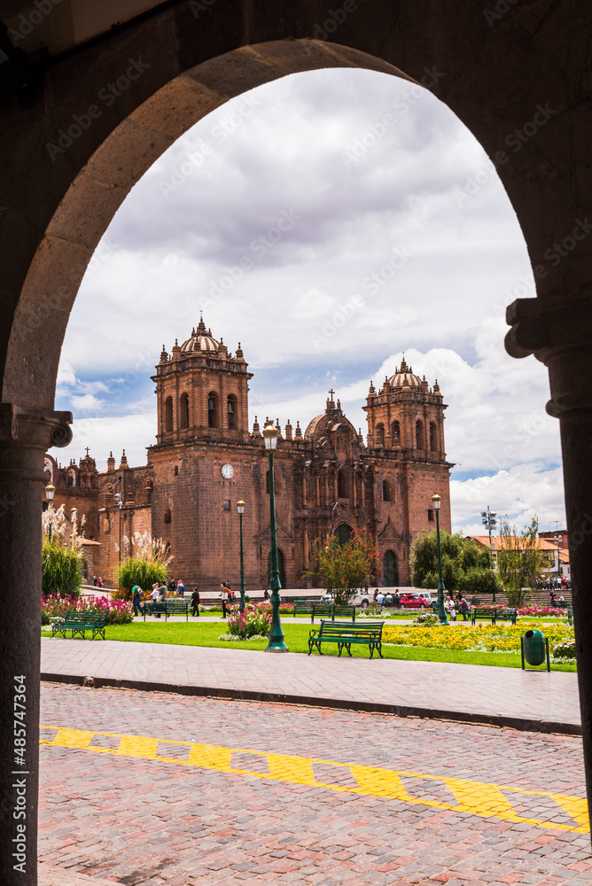 Cusco Cathedral Basilica of the Assumption of the Virgin, Plaza de Armas, Cusco, Cusco Region, Peru, South America