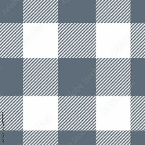 Plaid seamless pattern. Check fabric texture. Vector textile print.