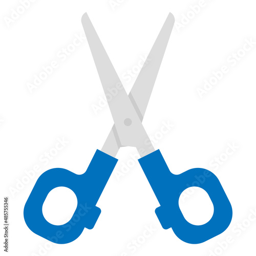 scissors flat icon