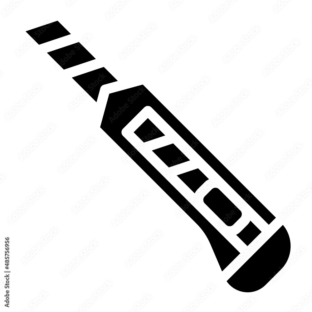 cutter glyph icon cutter glyph icon
