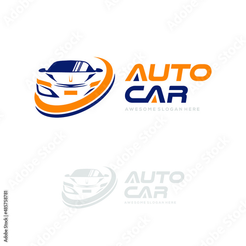 Car logo vector, car concept logo design modern template
