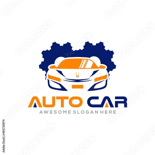 Car logo vector, car concept logo design modern template