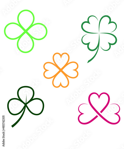 four leaf clover illustration