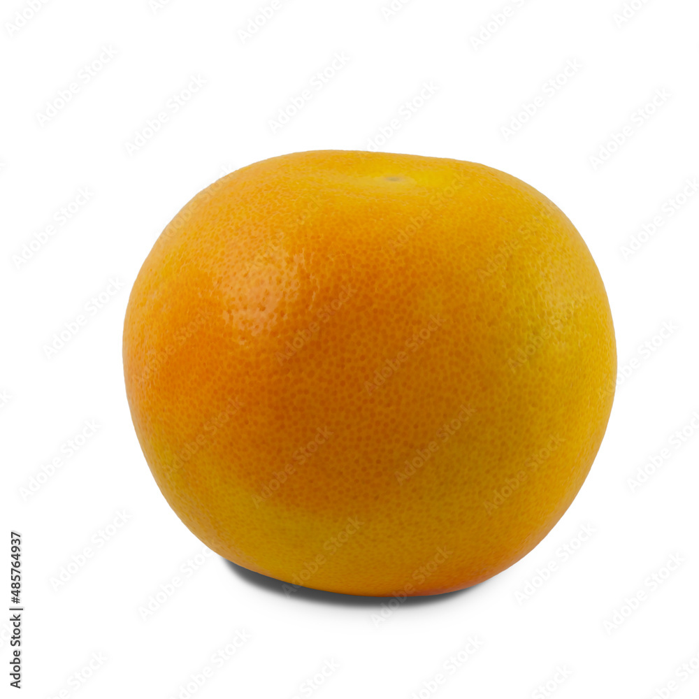 isolated orange grapefruit on white background with shadow isolated orange grapefruit on white background with shadow