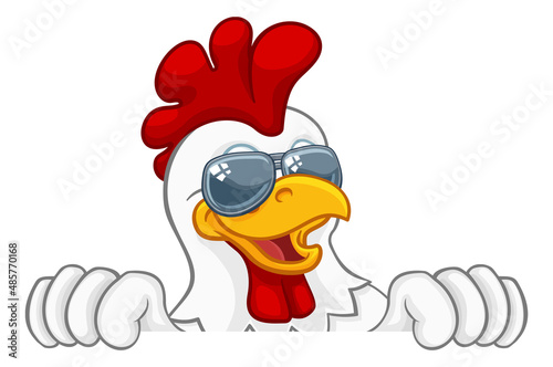 Chicken Rooster Cockerel Bi...