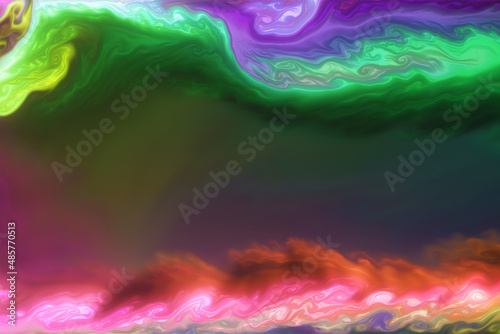 abstract colorful background with bubbles