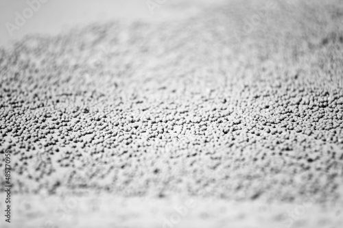 Black and White Photo of Sand Balls Created by a Crab on Seventy Five Mile Beach, Fraser Island, Queensland, Australia