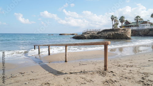 Wallpaper Mural Limenas Chersonisou Beach front on Crete island in Greece. Torontodigital.ca
