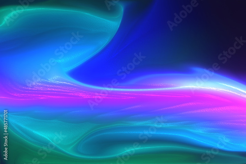 abstract blue background with waves