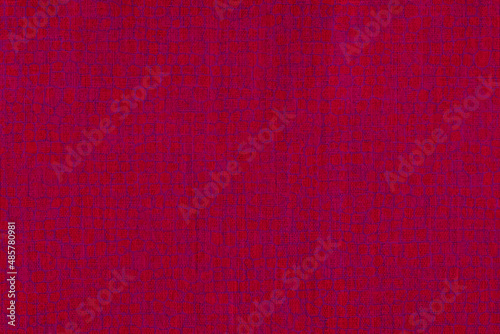 red and purple knitted pattern fabric background linen canvas