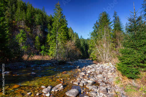 Fototapeta Naklejka Na Ścianę i Meble -  Beautiful landscape of the Tatra National Park at sunny day. Poland