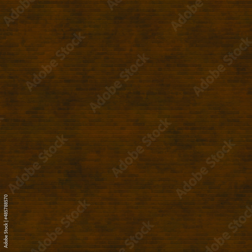 Brown brick wall concrete old natural