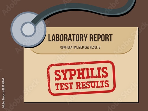 Syphilis STD medical test results