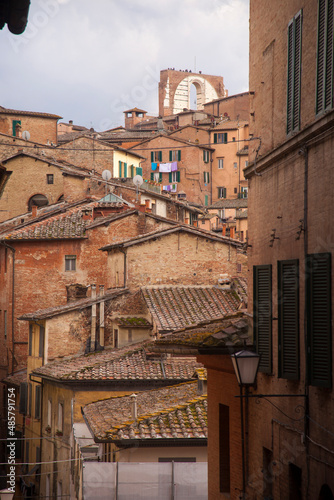Italia, Toscana, la città di Siena.