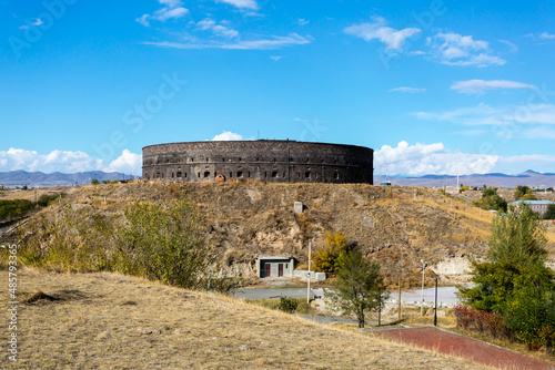 Fotografia Black Fortress or Sev Berd, Russian imperial fortress in Gyumri, Armenia