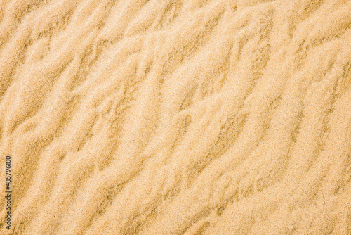 Sand close up detail at Te Paki Sand Dunes, 90 Mile Beach, New Zealand