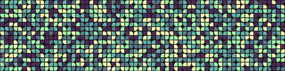 Abstract Geometric Pattern generative computational art illustration Abstract Geometric Pattern generative computational art illustration
