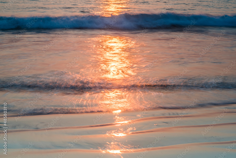 Abstract sea at sunset, Paradise Beach (Sar Sar Aw Beach), Dawei Peninsula, Tanintharyi Region, Myanmar (Burma) Abstract sea at sunset, Paradise Beach (Sar Sar Aw Beach), Dawei Peninsula, Tanintharyi Region, Myanmar (Burma)