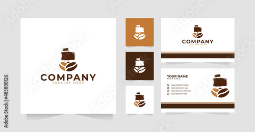 Ship coffee design inspiration and business card