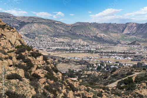 Los Angeles suburban sprawl...