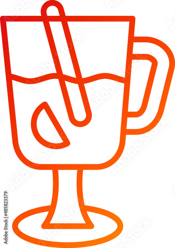 Mulled Wine Icon Style