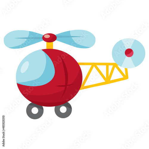 Cartoon Toy Helicopter