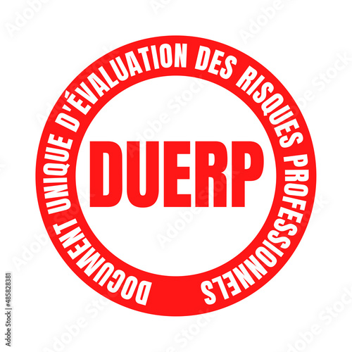 Foto DUERP symbole icône