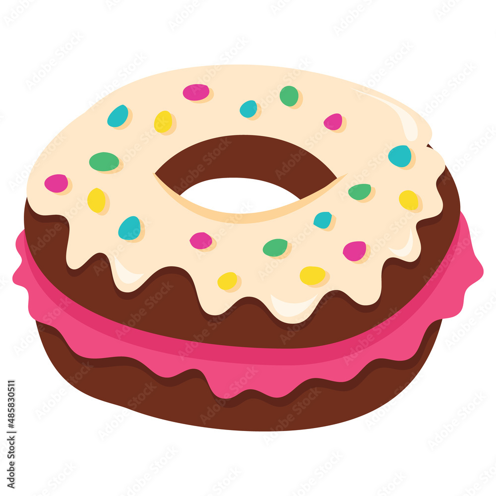 Cartoon Donut