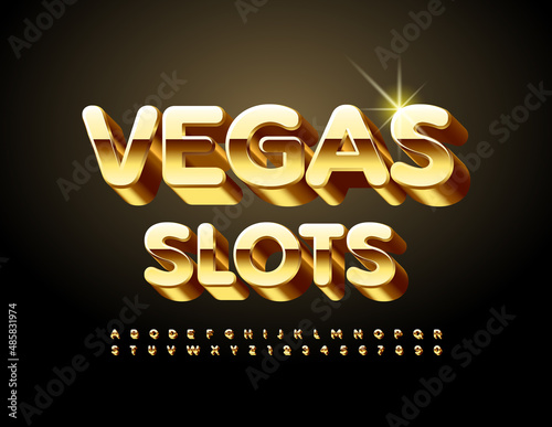 Photography Vector luxury Logo Vegas Slots