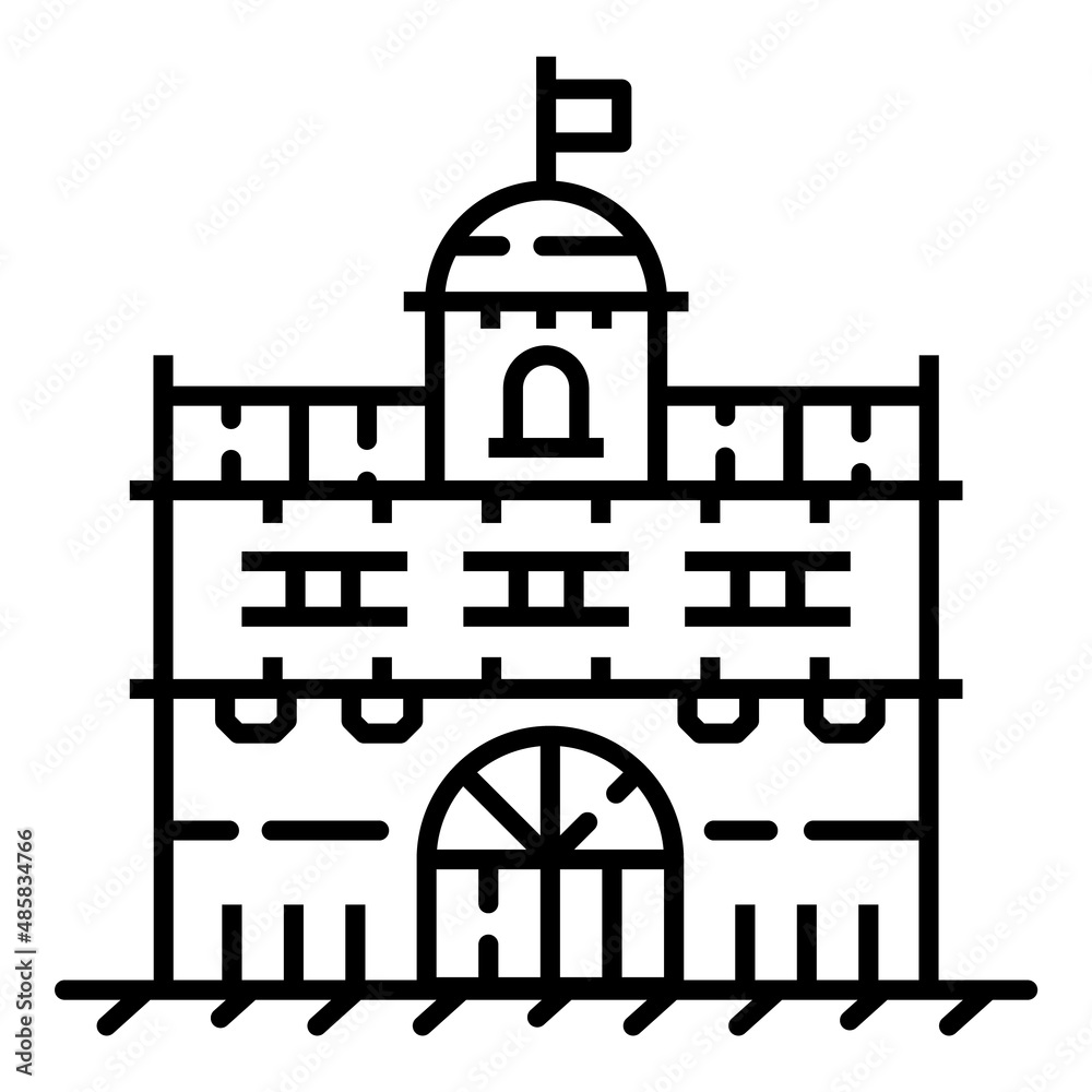 House Flat Icon Isolated On White Background House Flat Icon Isolated On White Background
