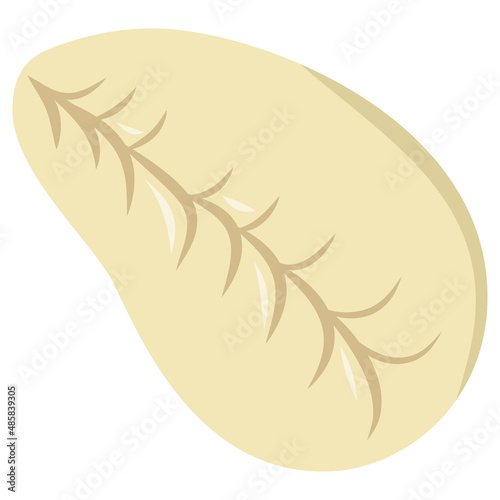 Cartoon Chinese Dumpling