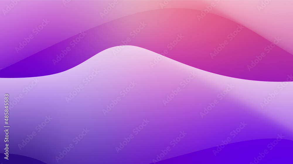 Abstract pink purple background with wave (mountain)