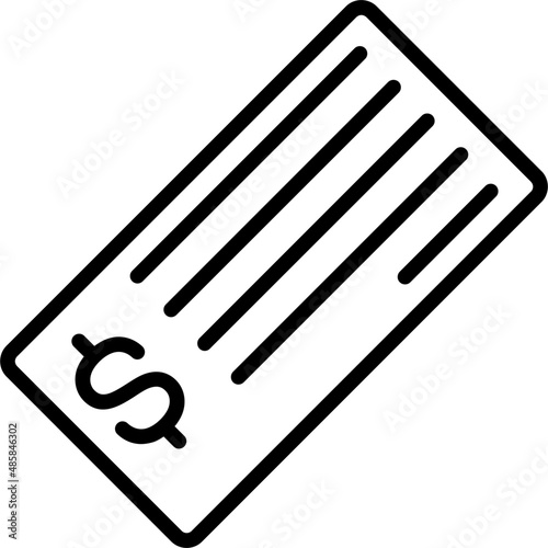 Cheque Icon