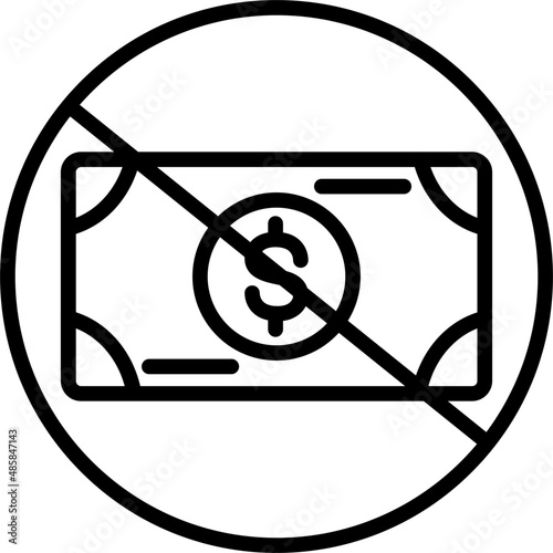 No Money Icon
