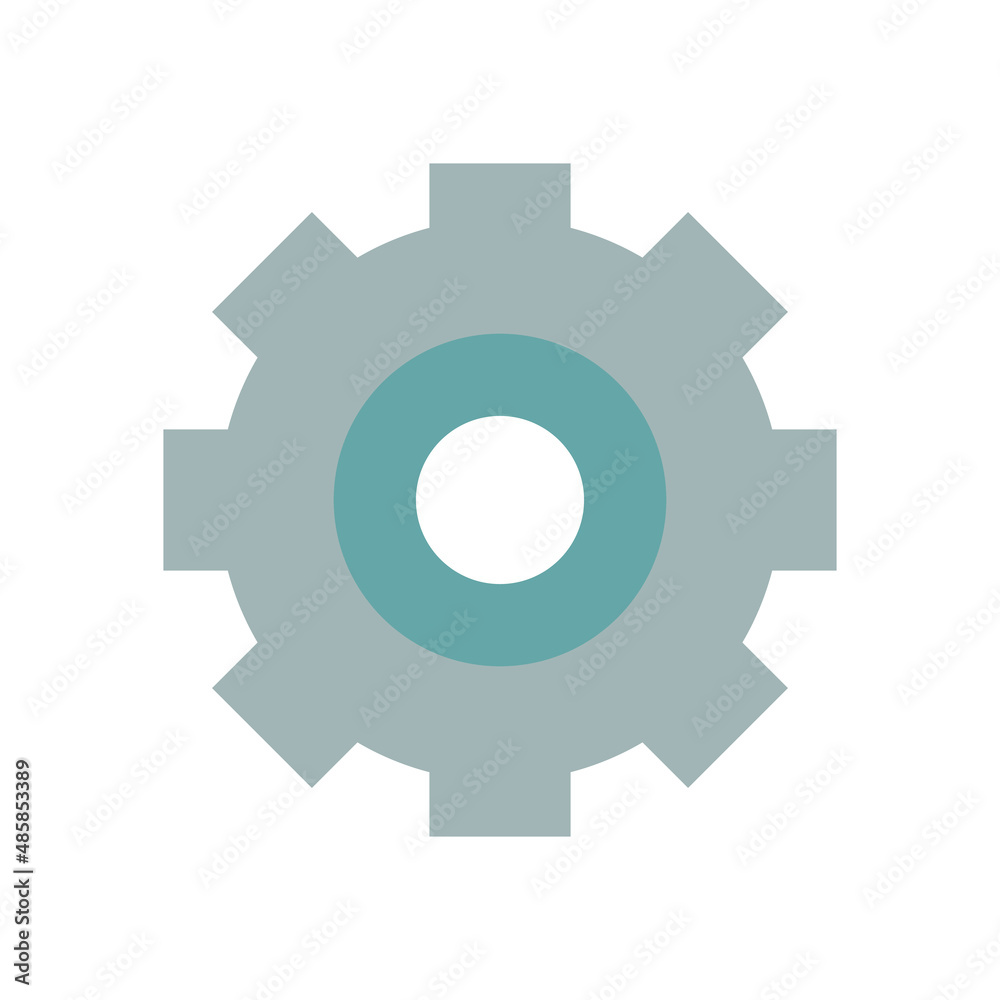 Gear icon. Customization and settings. Editable vectors. Gear icon. Customization and settings. Editable vectors.