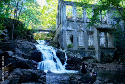 waterfall in the forest